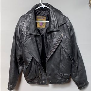 Genuine leather coat
